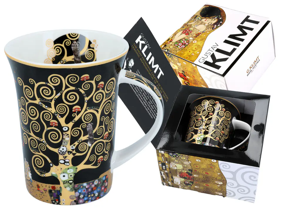 ⁨Mug - G. Klimt, Tree of Life (CARMANI)⁩ at Wasserman.eu