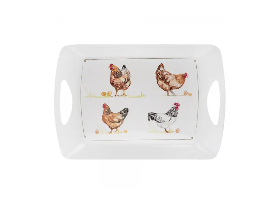 ⁨Large tray - Chickens⁩ at Wasserman.eu