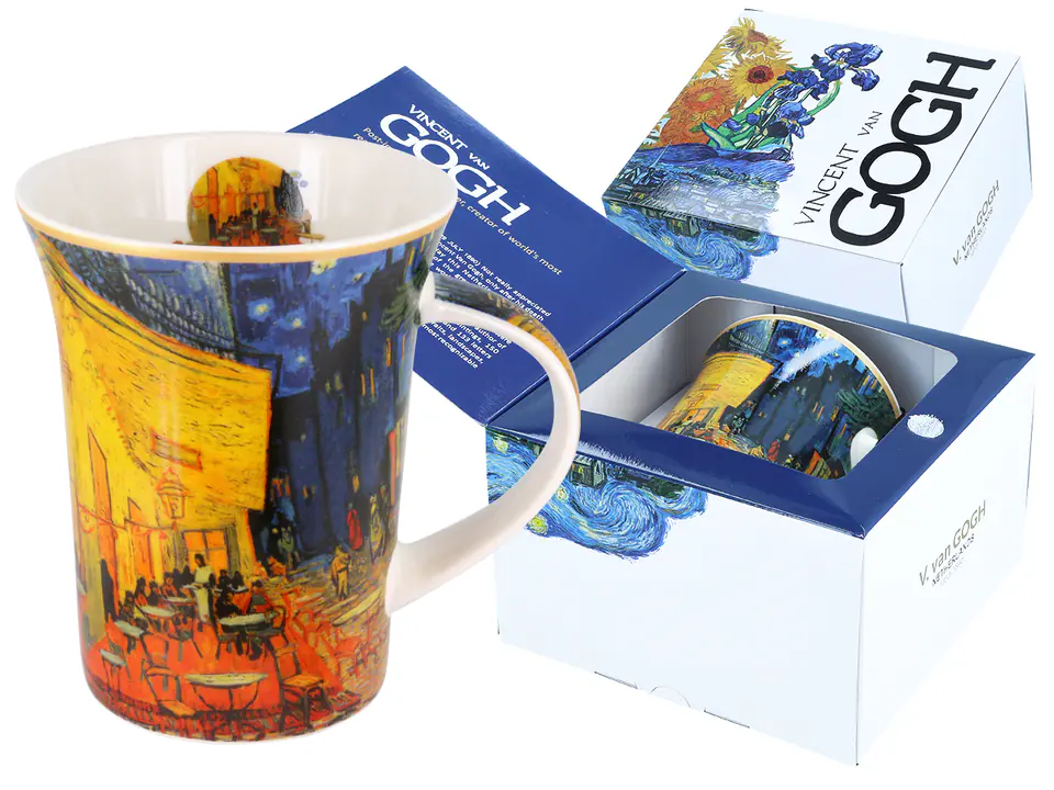 Kubek - V. van Gogh, Taras kawiarni w nocy (CARMANI) w sklepie Wasserman.eu