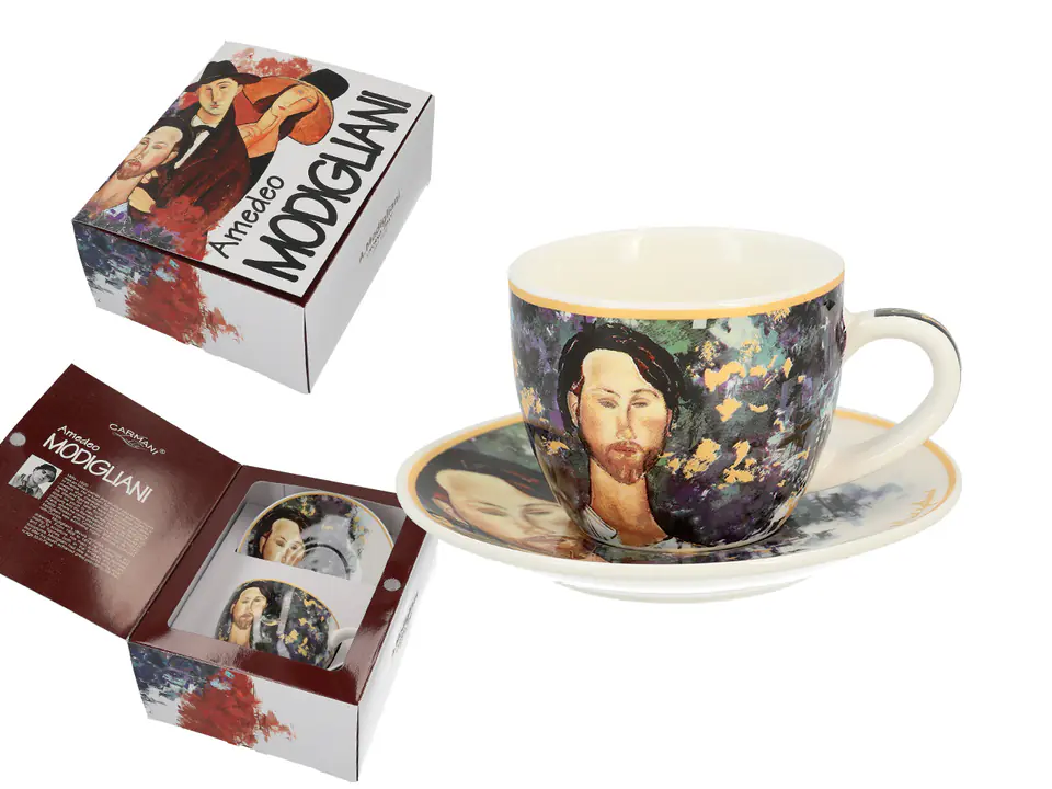 Filiżanka espresso ze spodkiem - A. Modigliani, Lunia Czechowska(CARMANI) w sklepie Wasserman.eu