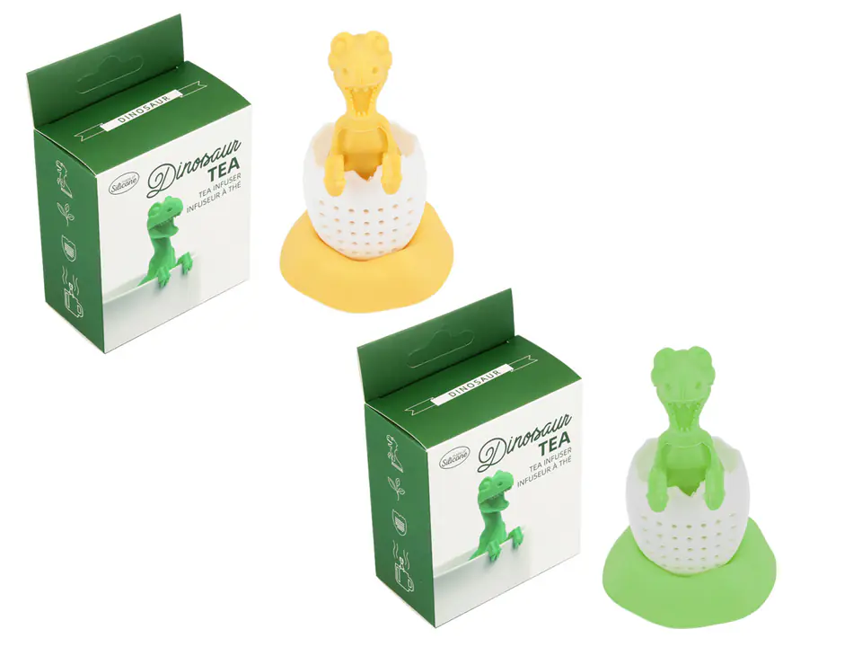 Silicone infuser - Dinosaur in an egg at Wasserman.eu