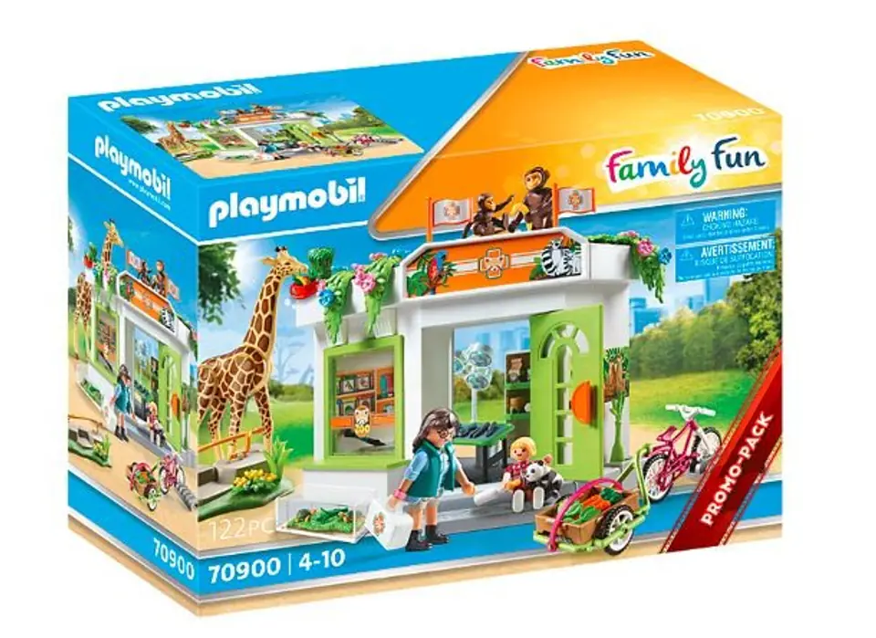 ⁨Zestaw Family Fun 709 00 Lecznica zwierząt w Zoo⁩ w sklepie Wasserman.eu