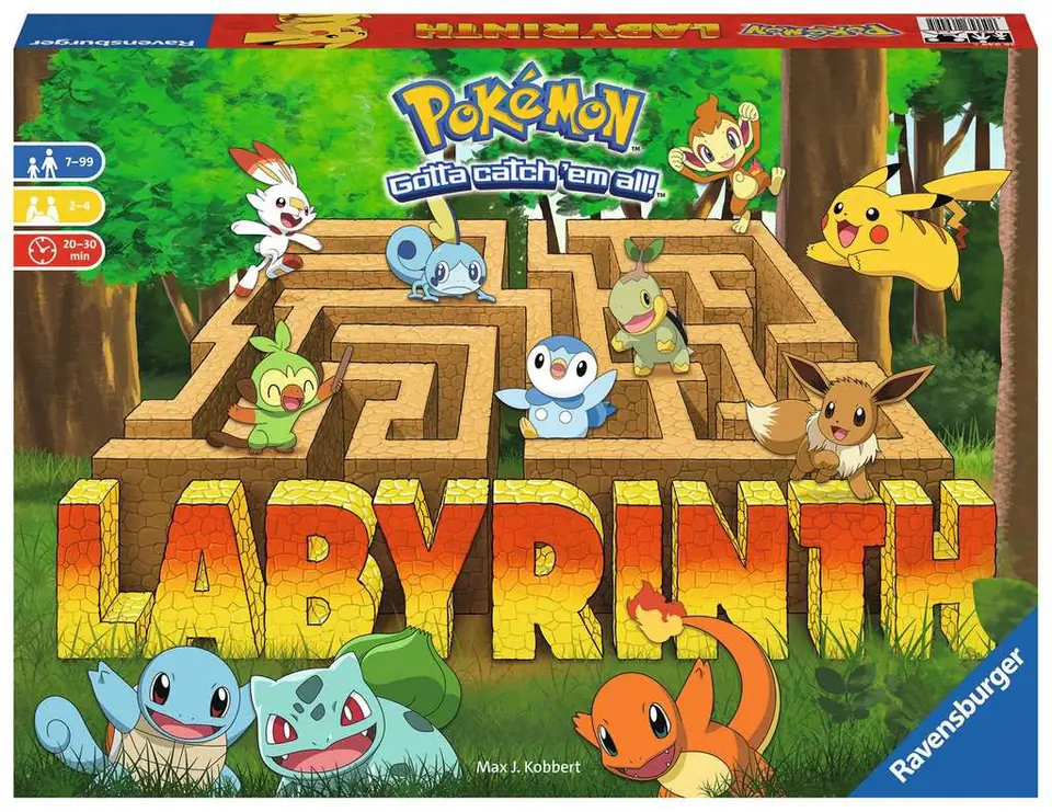 ⁨Game Labyrinth Pokemon⁩ at Wasserman.eu