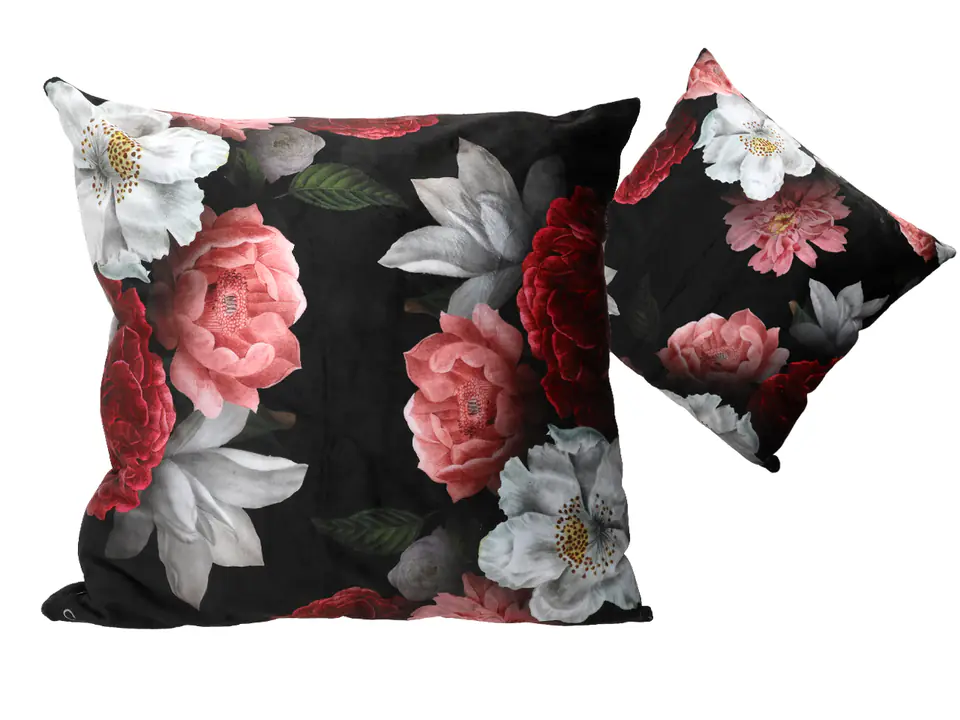 ⁨Pillow with filling/zipper - Flowers (CARMANI)⁩ at Wasserman.eu