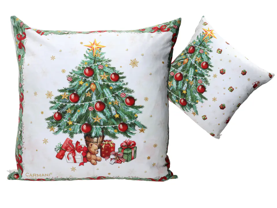 ⁨Cushion with filling/zipper - Christmas (CARMANI)⁩ at Wasserman.eu