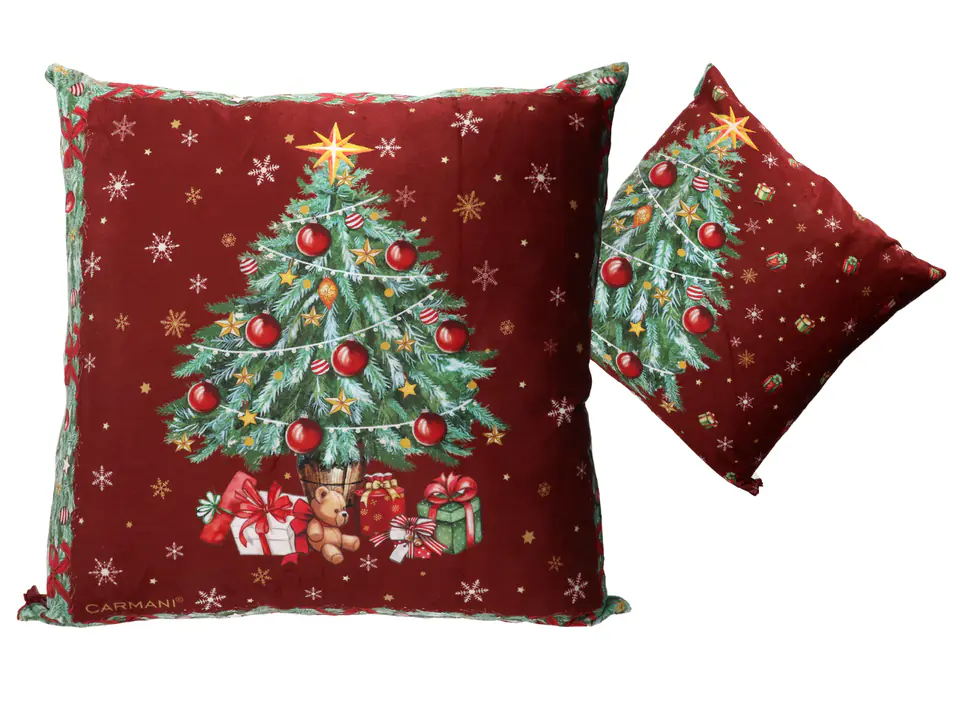 ⁨Cushion with filling/zipper - Christmas (CARMANI)⁩ at Wasserman.eu