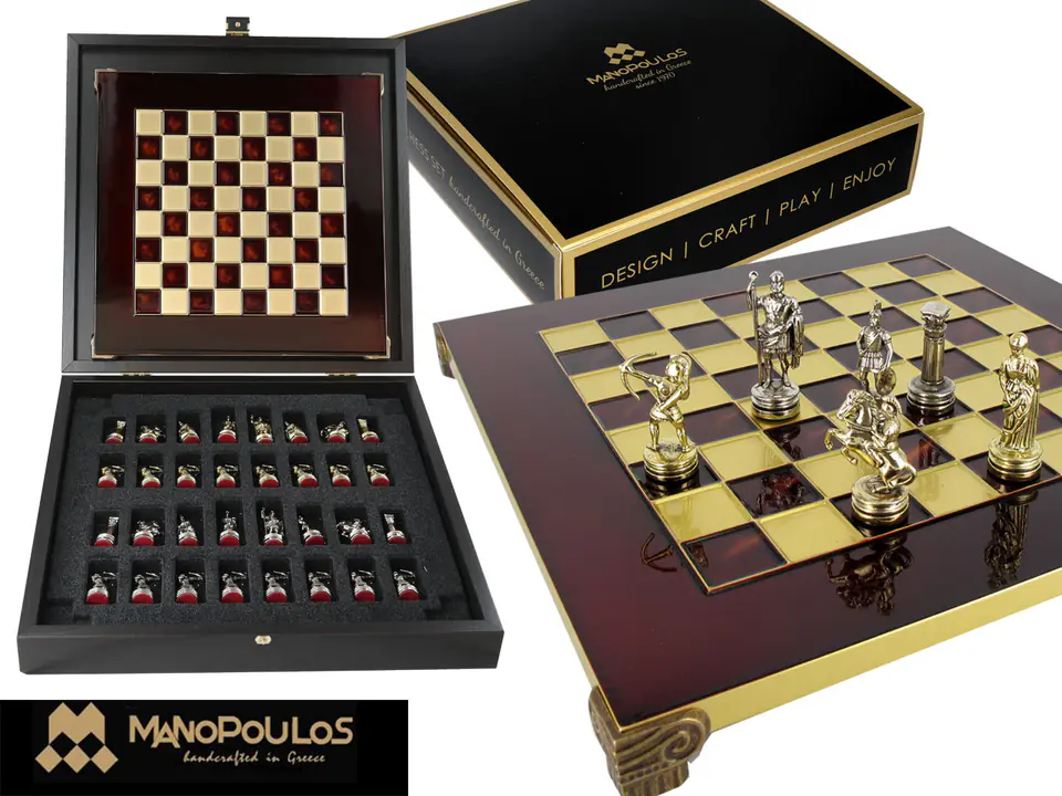 ⁨Chess - Greek Archers Chess set⁩ at Wasserman.eu
