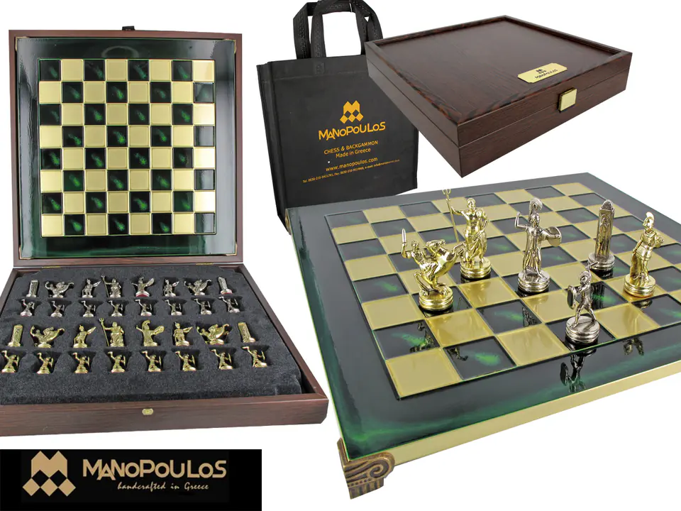 ⁨Chess - The Greek Gods Chess set⁩ at Wasserman.eu