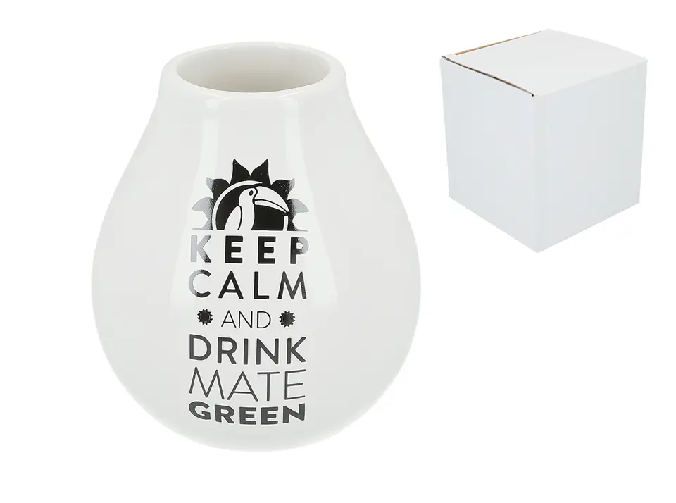 Matero Ceramico LUKA WHITE z logo MATE GREEN w sklepie Wasserman.eu