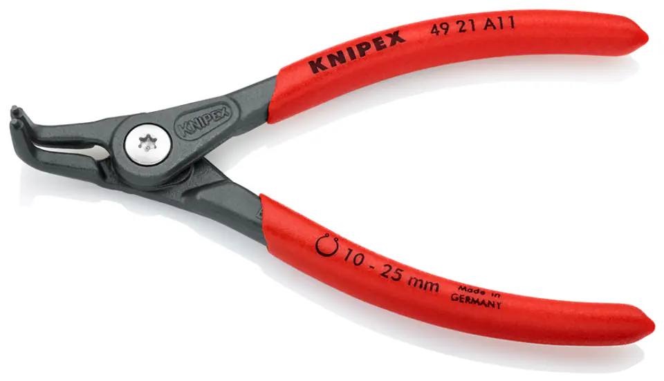 ⁨PRECISION PLIERS FOR EXTERNAL RINGS BENT 130MM⁩ at Wasserman.eu