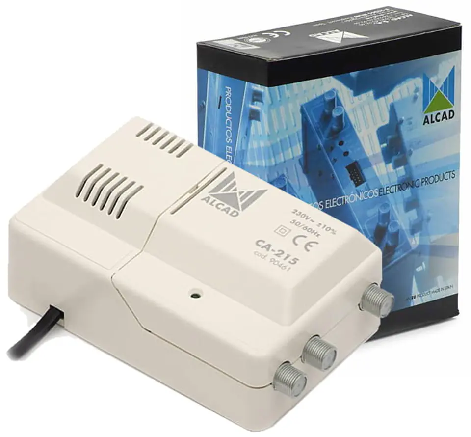 Alcad CA-215 broadband antenna amplifier at Wasserman.eu