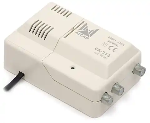 ⁨Alcad CA-215 broadband antenna amplifier⁩ at Wasserman.eu