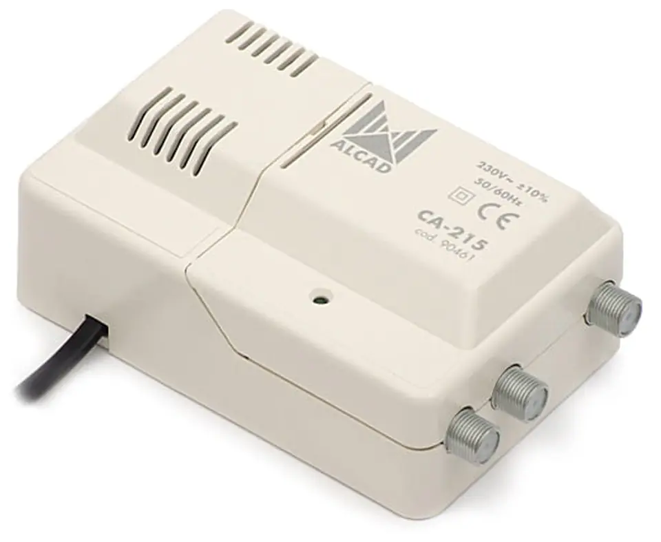 ⁨Alcad CA-215 broadband antenna amplifier⁩ at Wasserman.eu