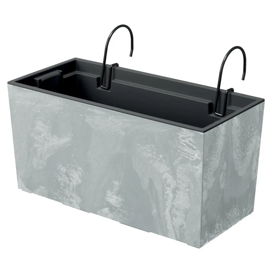 Doniczka z hakami Urbi Case Beton Effect DUC400EW beton w sklepie Wasserman.eu