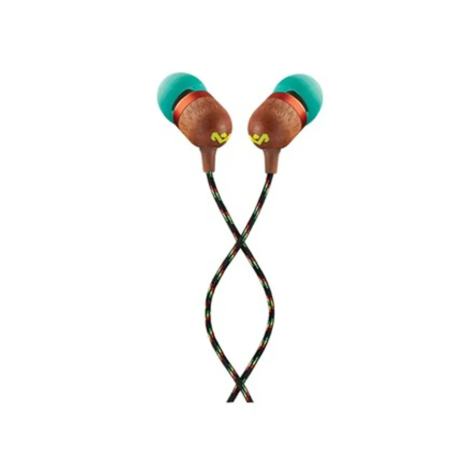 ⁨Marley Smile Jamaica Earbuds, In-Ear, Wired, Microphone, Rasta⁩ at Wasserman.eu