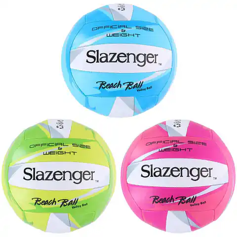 ⁨Slazenger - piłka do siatkówki plażowej rozmiar 4 (żółty)⁩ w sklepie Wasserman.eu