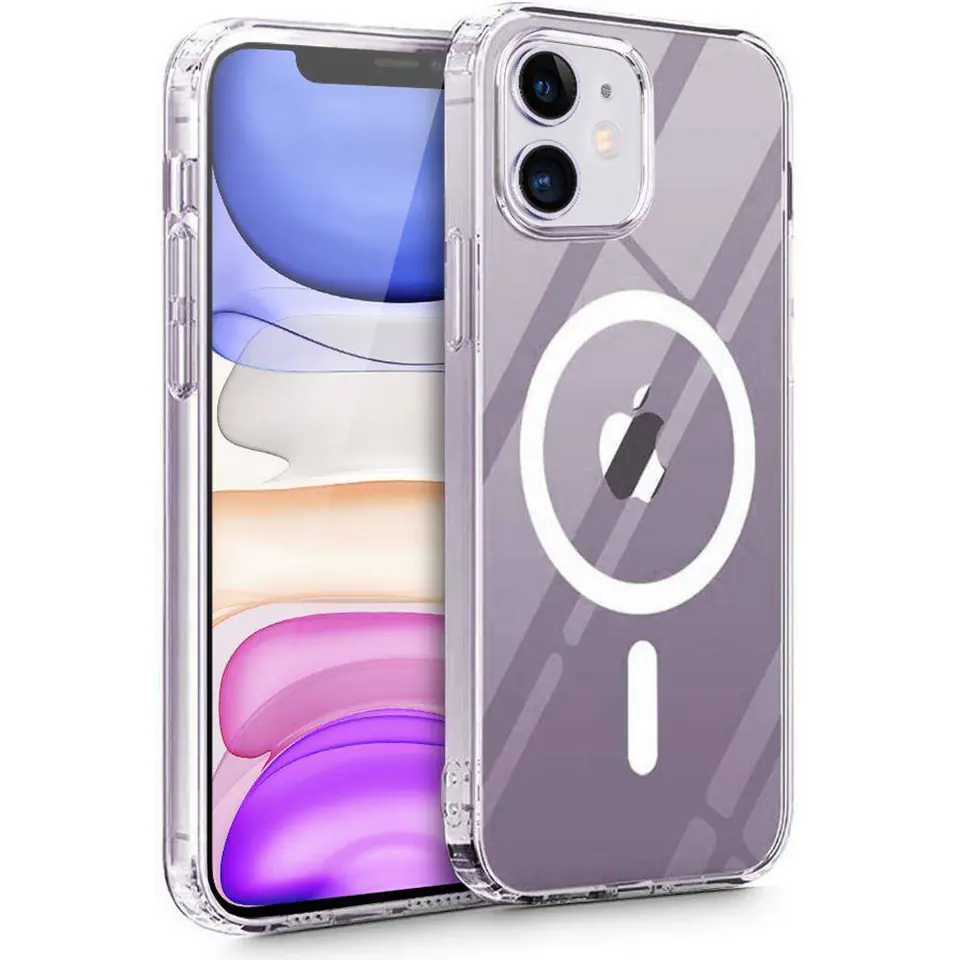 ⁨Case IPHONE 11 Tech-Protect Magmat MagSafe Clear transparent⁩ at Wasserman.eu