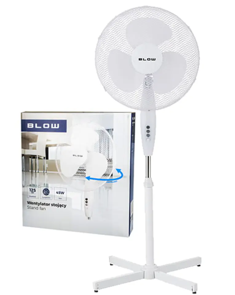 ⁨Standing Fan BLOW 16 "40W B15D-65291⁩ at Wasserman.eu