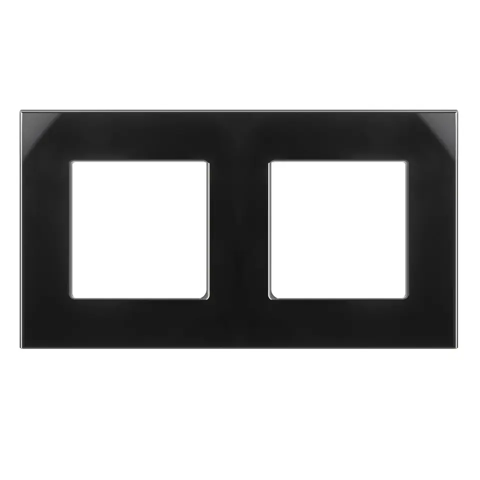 ⁨Glass frame Maclean, double, black, 157x86mm, MCE729B⁩ at Wasserman.eu
