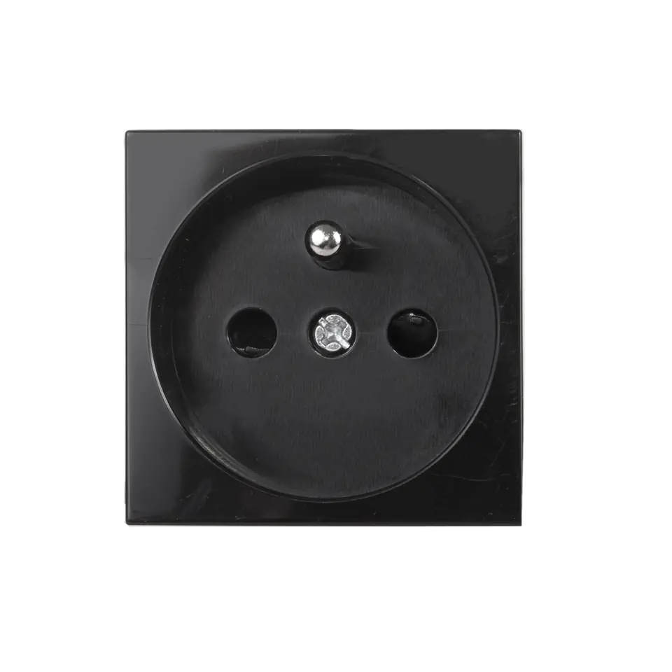 ⁨E-socket (French) Maclean, fits glass frames, black MCE718B⁩ at Wasserman.eu