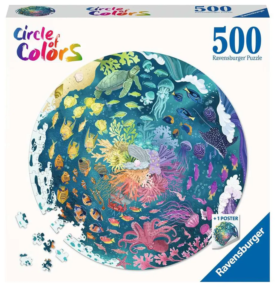 ⁨Puzzle 500 elementów Ocean⁩ w sklepie Wasserman.eu