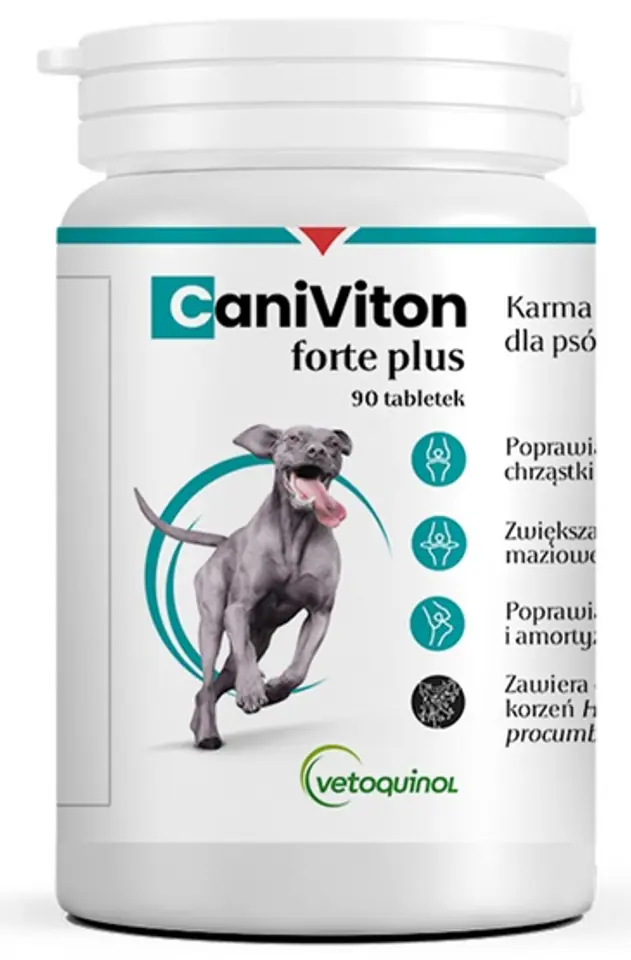 ⁨Caniviton Forte Plus 90 tabletek⁩ w sklepie Wasserman.eu