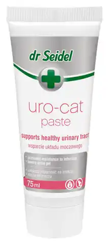 ⁨Dr Seidel Uro-Cat Pasta - wsparcie układu moczowego 75g⁩ w sklepie Wasserman.eu