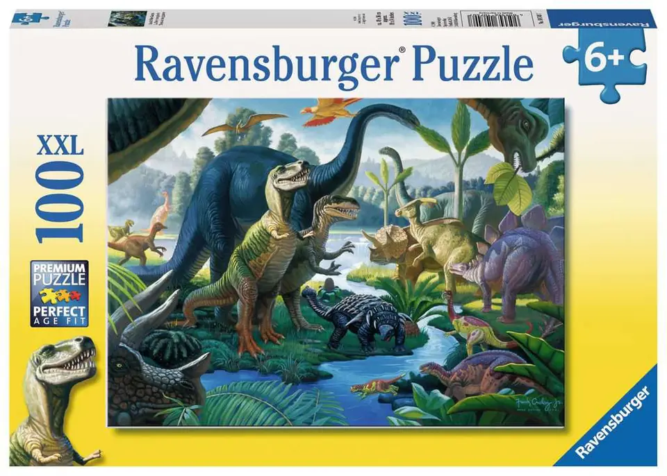 ⁨Puzzle 100 elementów XXL Kraina gigantów⁩ w sklepie Wasserman.eu