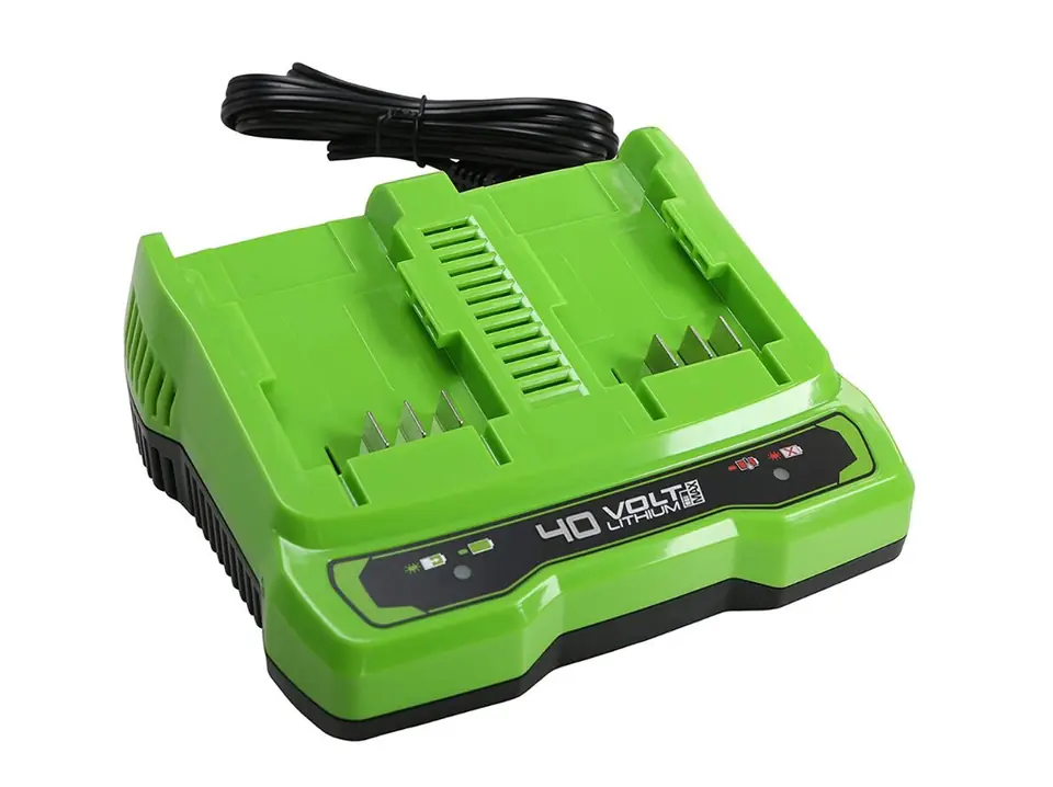 40V Ładowarka dual slot 2A GREENWORKS G40x2CUC2 - 2940907 w sklepie Wasserman.eu