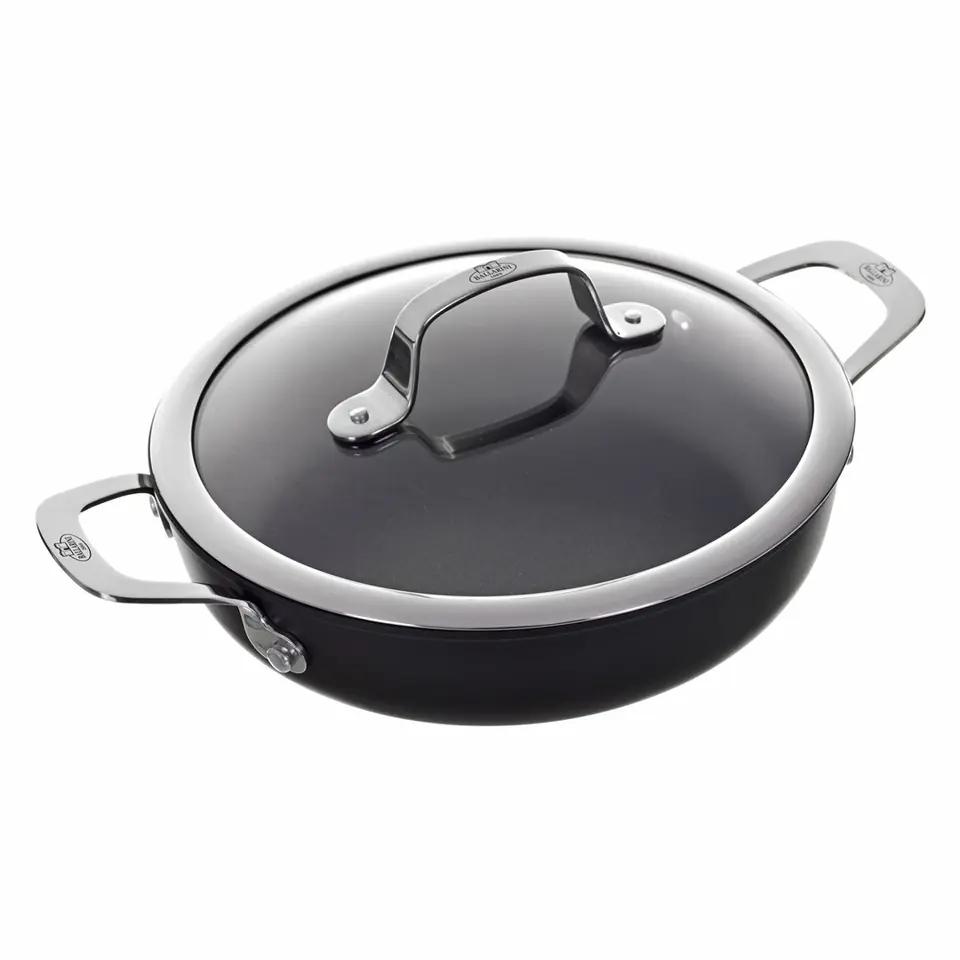 ⁨BALLARINI Alba ALBG3ED.24D deep frying pan with 2 handles 24 cm⁩ at Wasserman.eu