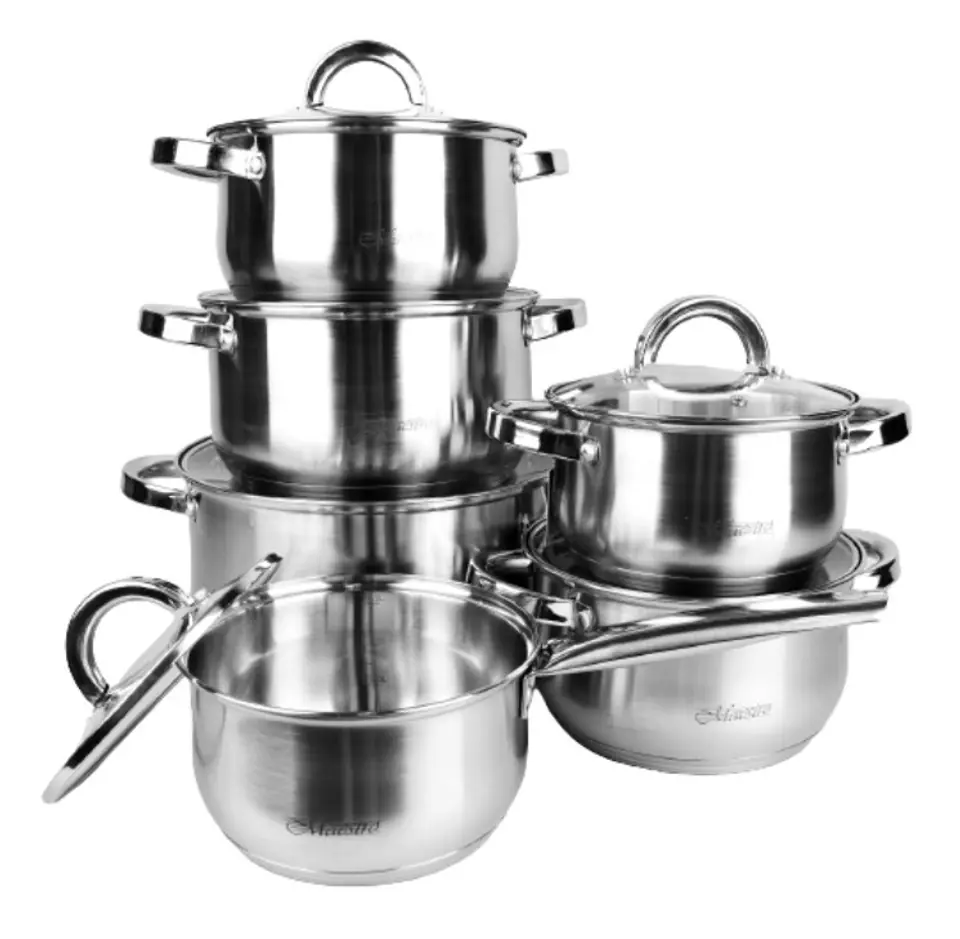 ⁨Maestro MR-2120 A set of pots of 12 elements⁩ at Wasserman.eu