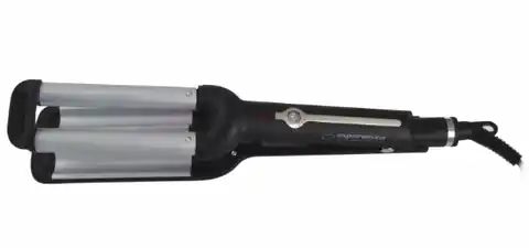 ⁨Esperanza EBL013 hair styling tool Curling iron Black,Silver 1.8 m 55 W⁩ at Wasserman.eu