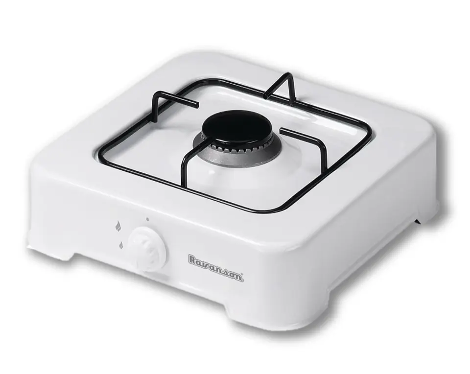 ⁨Gas cooker 1 zone Ravanson K-01T (White)⁩ at Wasserman.eu