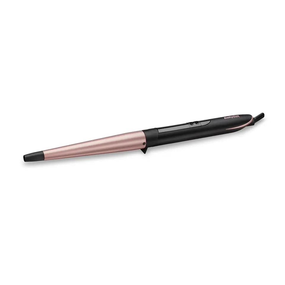 ⁨BaByliss Conical Wand Curling wand Warm Black, Pink 98.4" (2.5 m)⁩ at Wasserman.eu