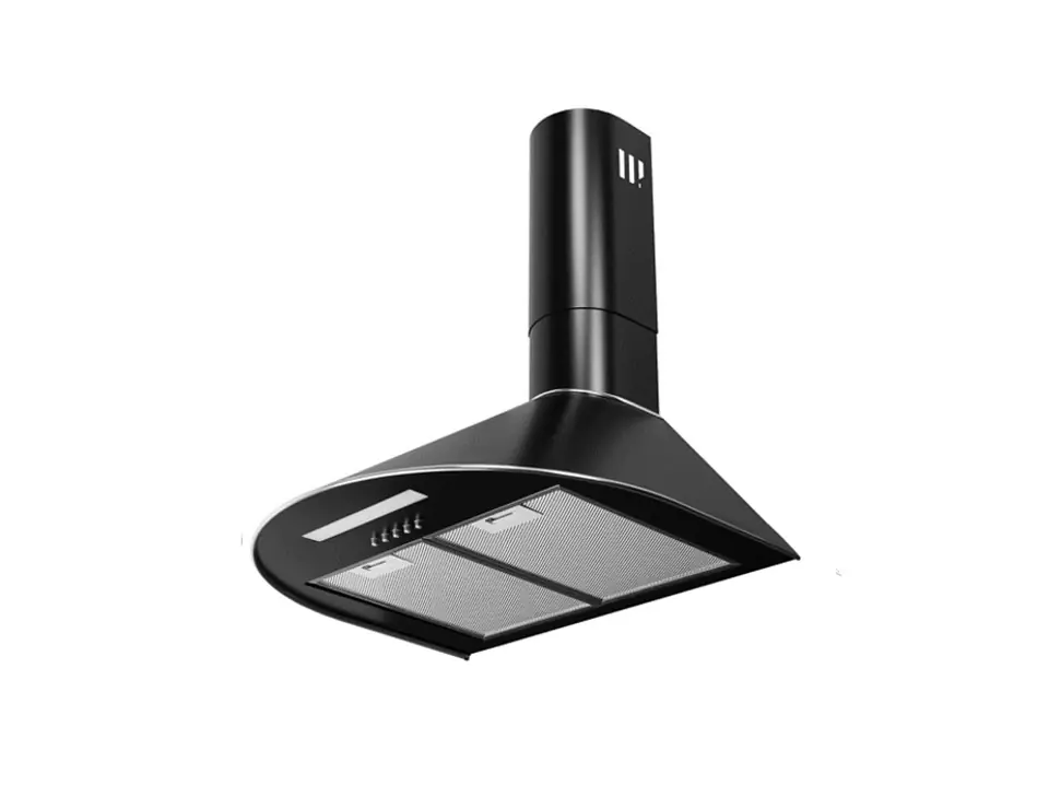 ⁨Wall-mounted canopy MAAN Mix 3 60 310 m3/h, Black⁩ at Wasserman.eu