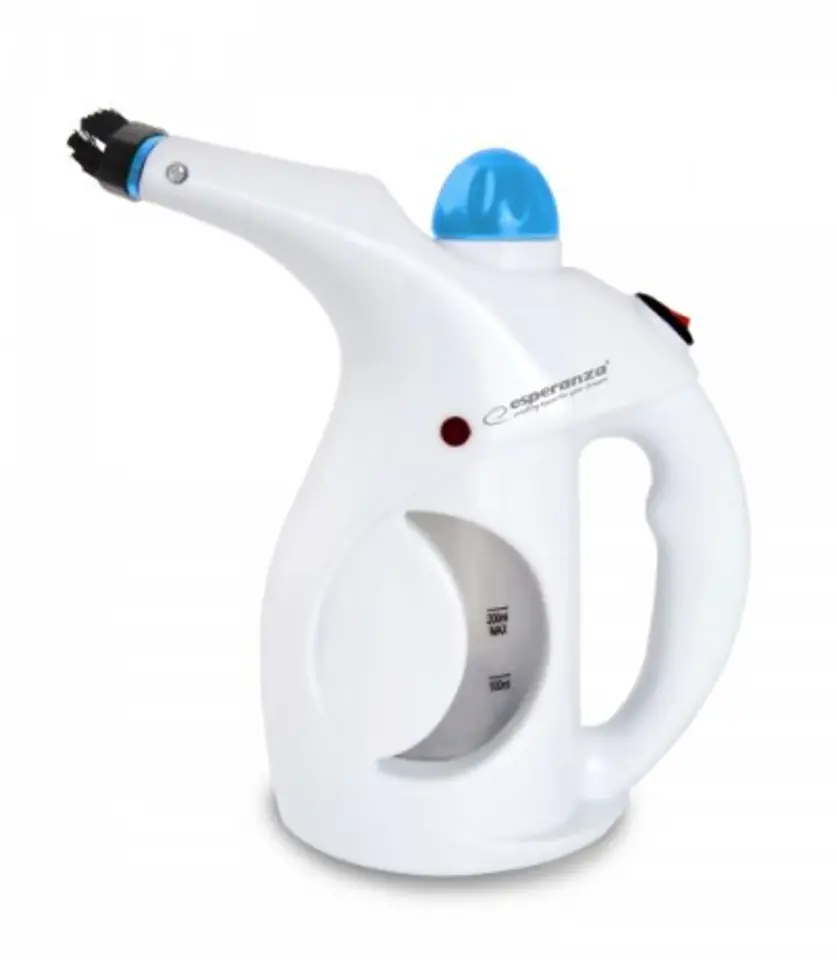 ⁨Esperanza EHI006 garment steamer Handheld garment steamer 0.2 L 800 W Black, Blue, White⁩ at Wasserman.eu