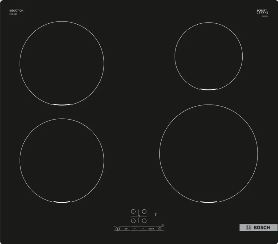 ⁨BOSCH PIE611BB5E induction cooktop⁩ at Wasserman.eu