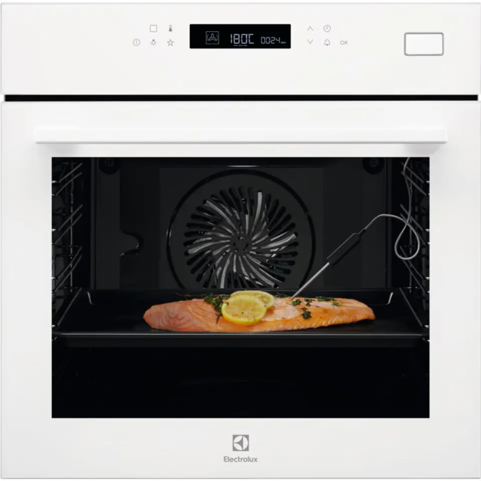 ⁨Piekarnik parowy ELECTROLUX EOB7S31V (biały)⁩ w sklepie Wasserman.eu