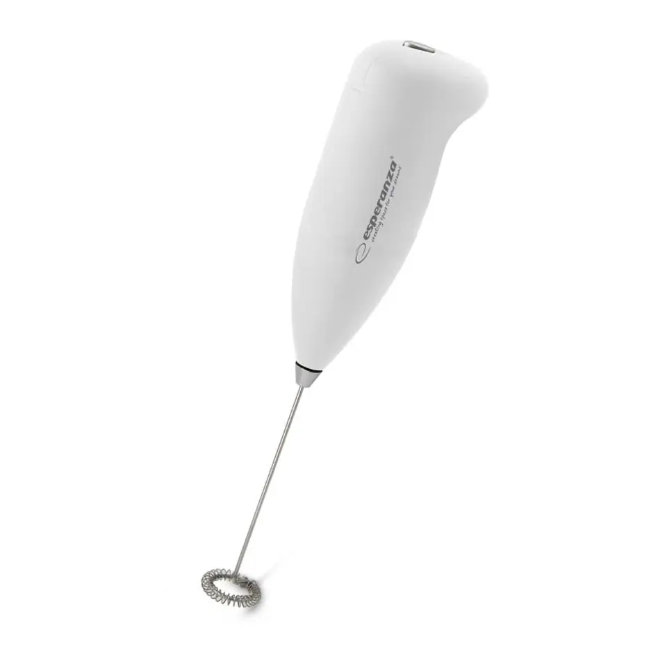Esperanza EKF001W milk frother Handheld milk frother White at Wasserman.eu