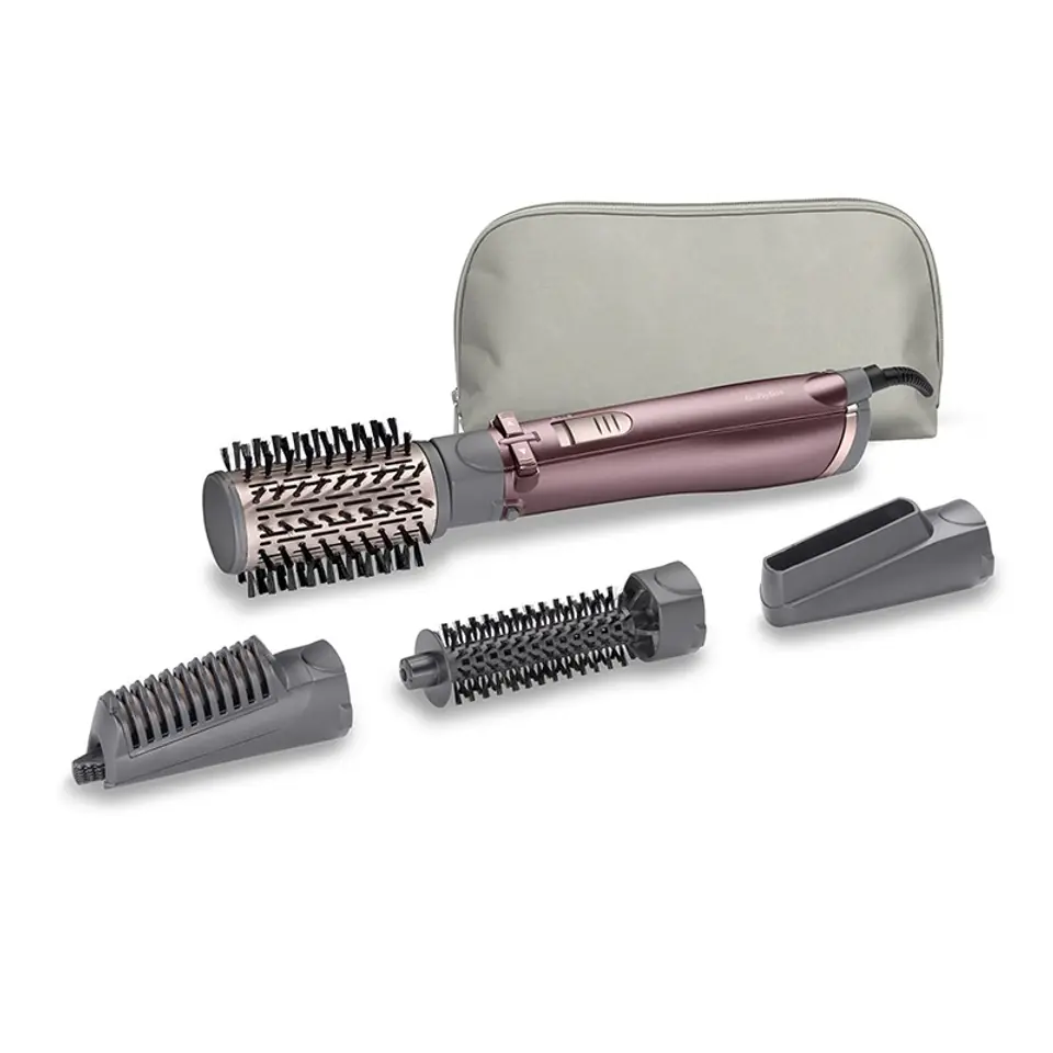 ⁨BaByliss AS960E hair styling tool Hot air brush Warm Rose gold 1000 W 2.25 m⁩ at Wasserman.eu