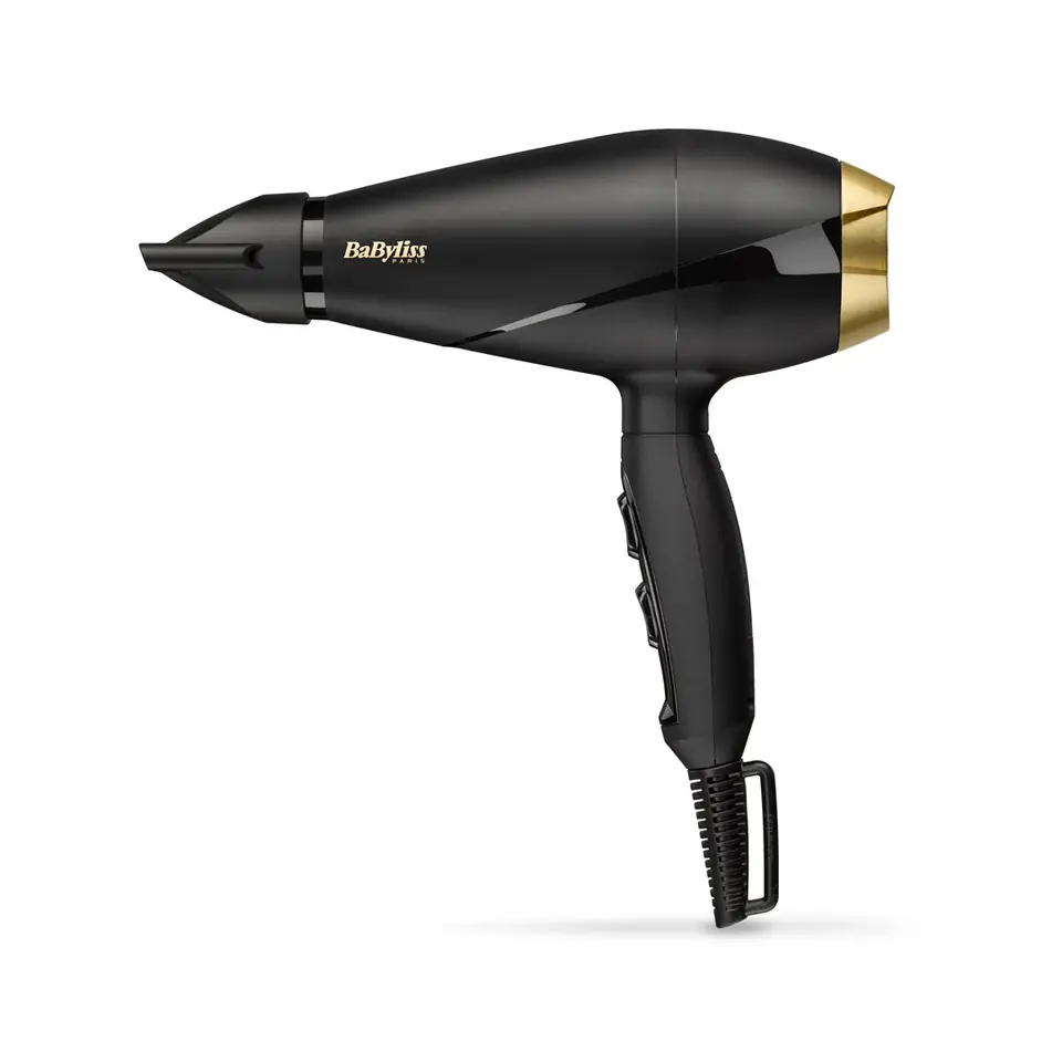 ⁨BaByliss 6704E hair dryer 2000 W Black, Gold⁩ at Wasserman.eu