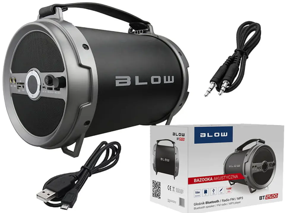 Speaker Blow Bluetooth Acoustic Bazooka 150W at Wasserman.eu
