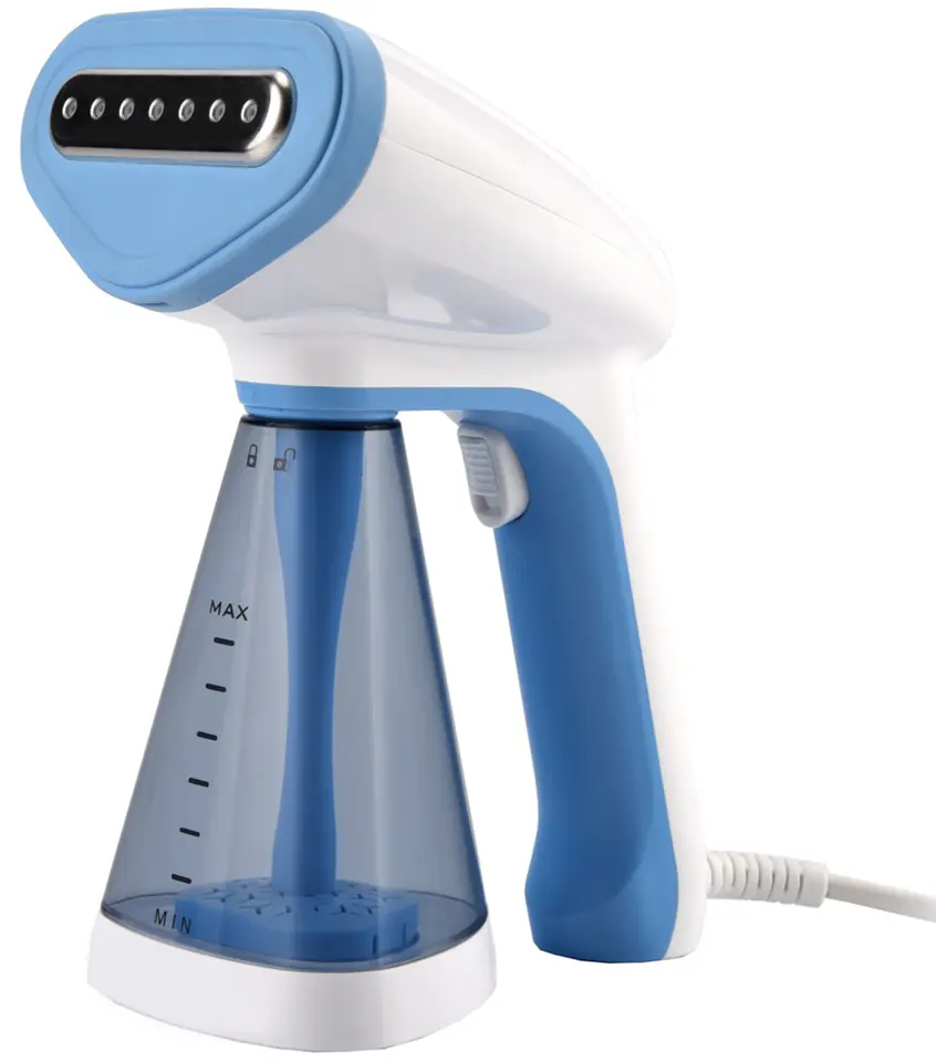 ⁨Blaupunkt VSI601 garment steamer Handheld garment steamer 0.26 L Blue,White 1600 W⁩ at Wasserman.eu