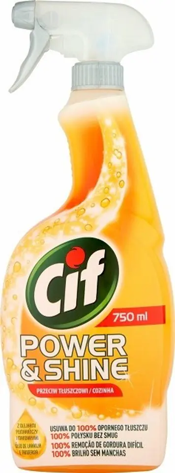 ⁨CIF P&S Spray czyszczący przeciw tłuszczowi750ml⁩ w sklepie Wasserman.eu