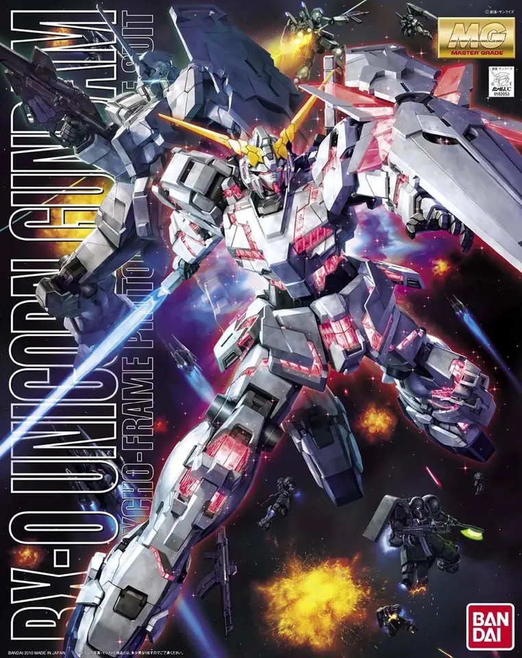 ⁨MG 1/100 RX-0 UNICORN GUNDAM⁩ w sklepie Wasserman.eu