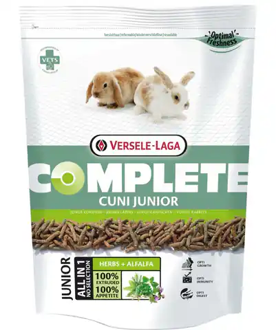 ⁨VERSELE LAGA Complete Cuni Junior - Futter für Kaninchen  - 500 g⁩ im Wasserman.eu