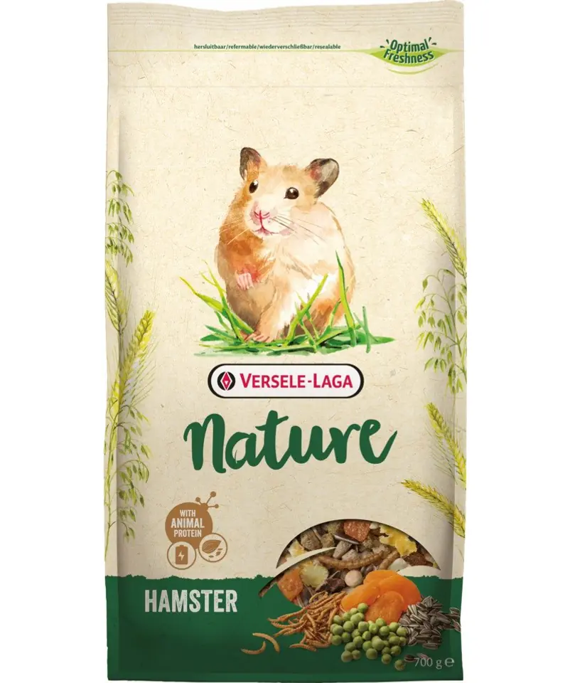 ⁨VERSELE LAGA Nature Hamster - Hamster Food - 700 g⁩ at Wasserman.eu