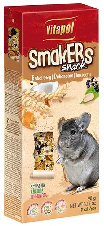 ⁨Vitapol zvp-1606 Snack 90 g Chinchilla⁩ at Wasserman.eu