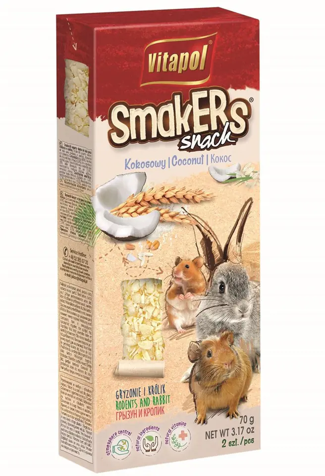 ⁨Vitapol zvp-1135 Snack 90 g Hamster, Rabbit⁩ at Wasserman.eu