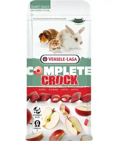⁨VERSELE LAGA Crock Complete Apple - przysmak dla królików i gryzoni 50g⁩ w sklepie Wasserman.eu